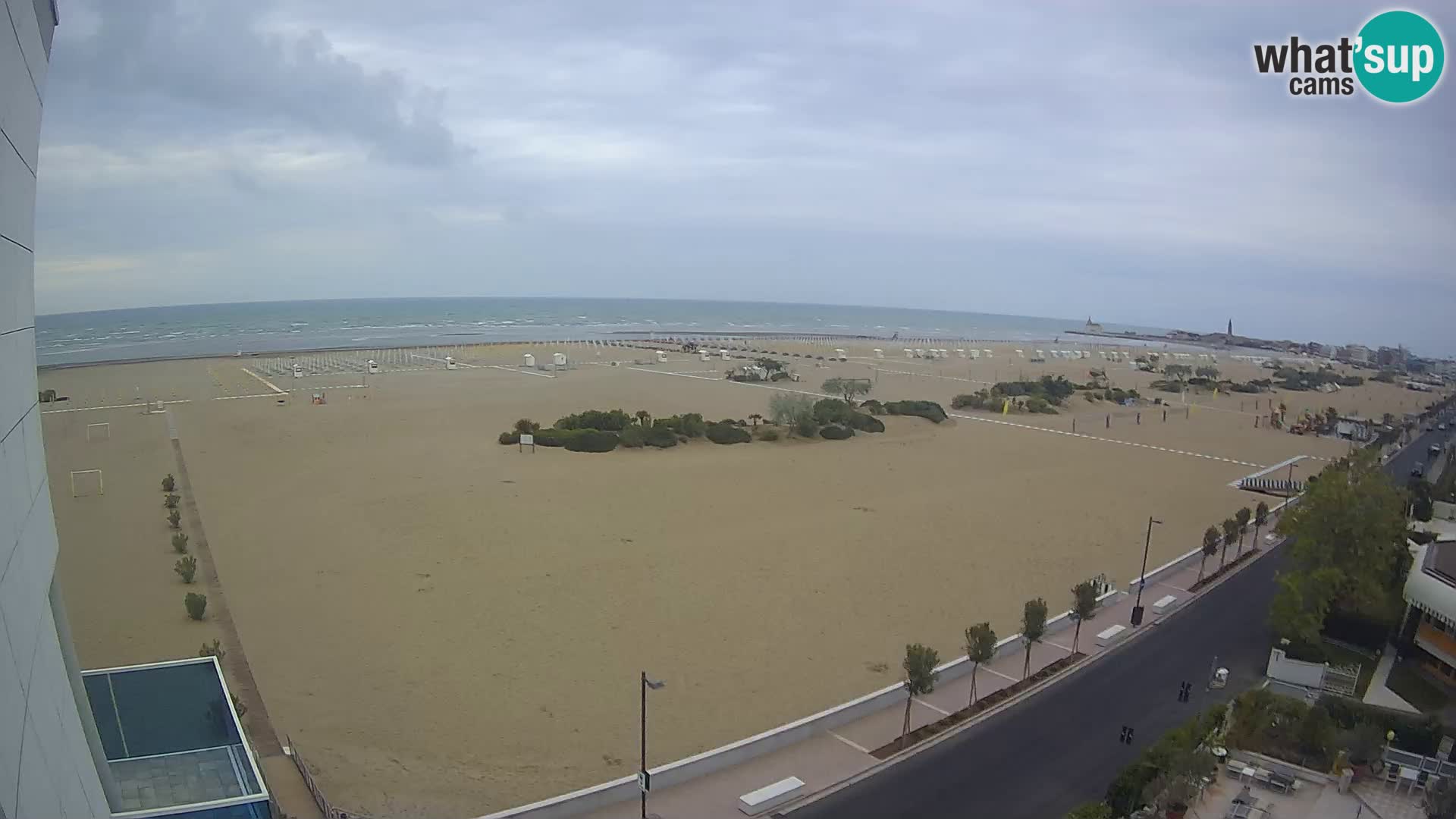 Hotel Panoramic u živo Caorle plaža Levante web kamera – Italija