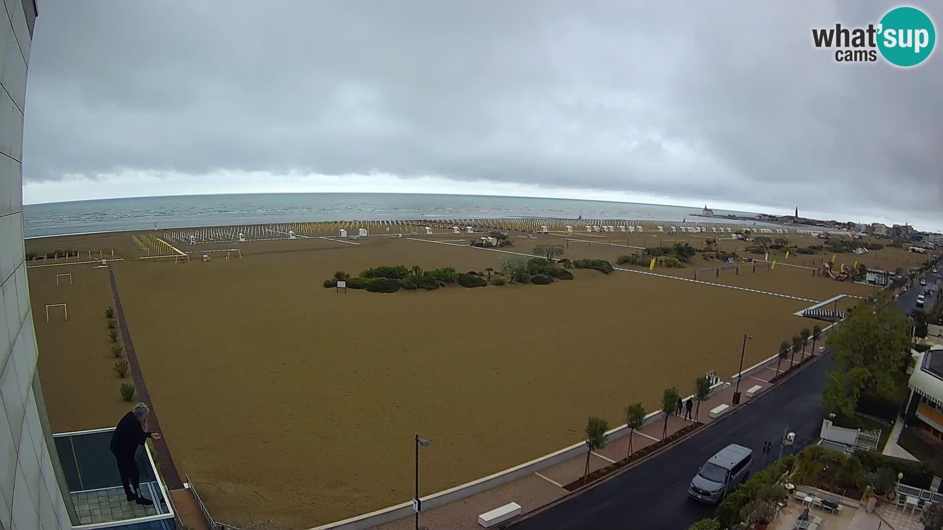 Hotel Panoramic v živo Caorle plaža Levante spletna kamera – Italija