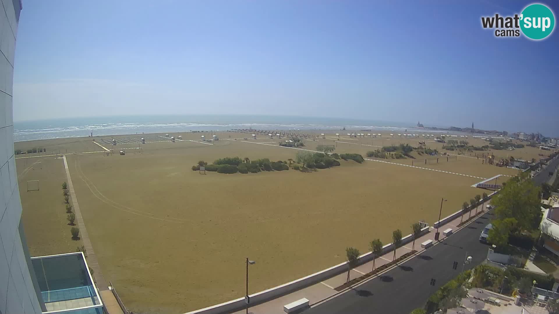 Hotel Panoramic en vivo Caorle playa Levante webcam – Italia