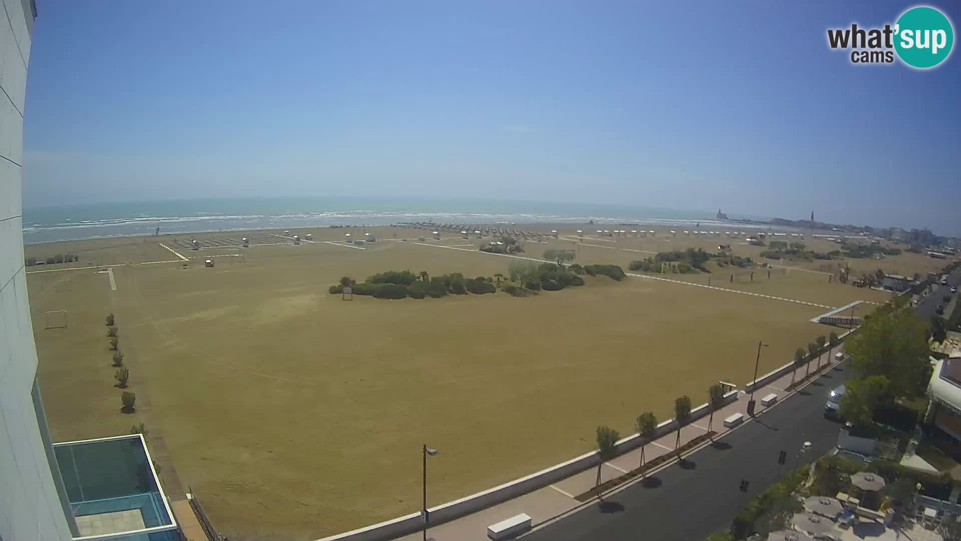 Hotel Panoramic en vivo Caorle playa Levante webcam – Italia
