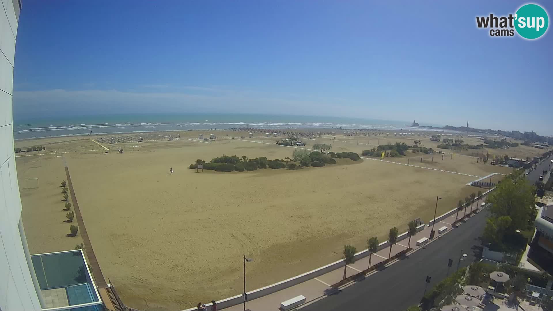 Hotel Panoramic u živo Caorle plaža Levante web kamera – Italija