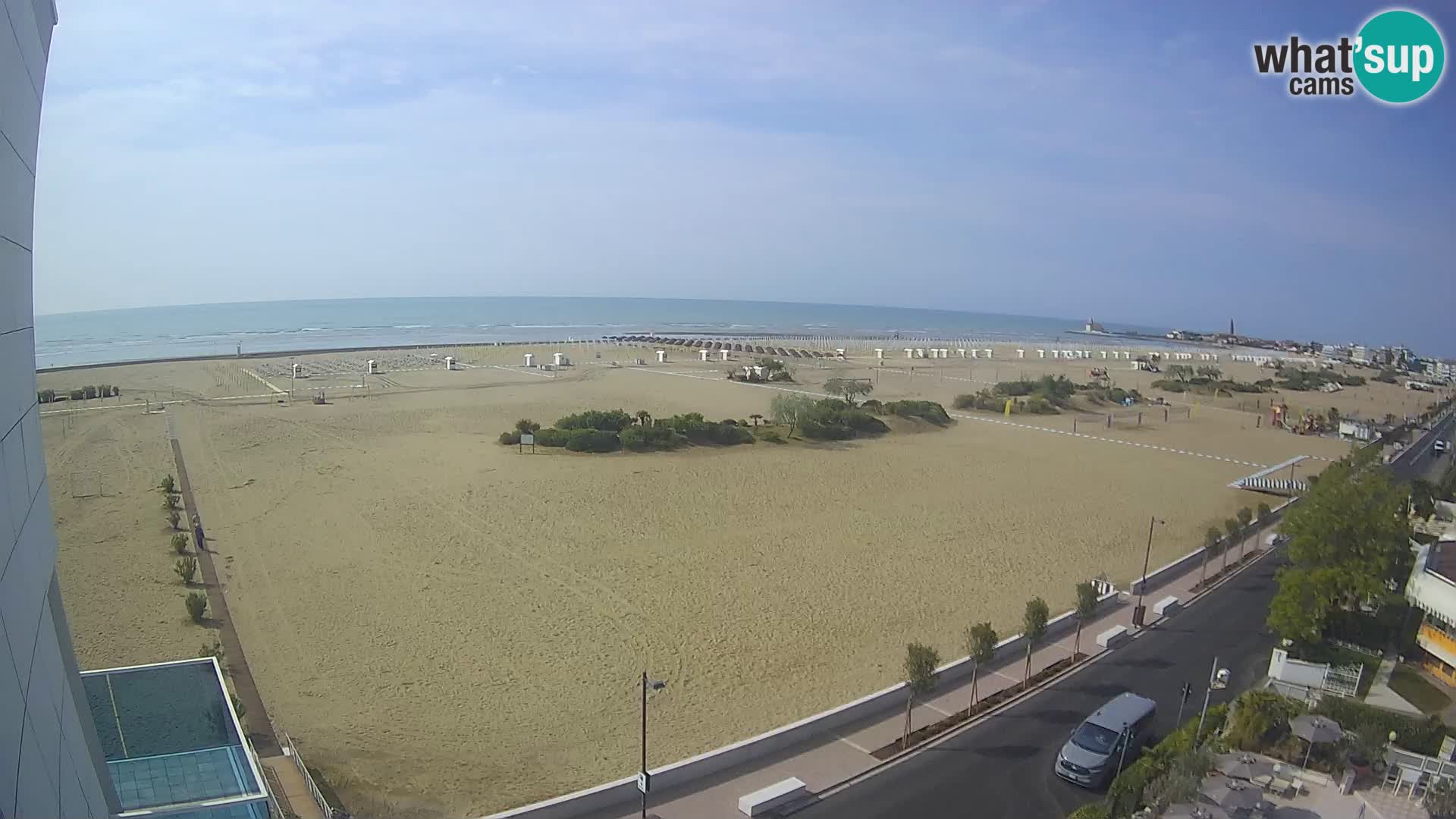 Hotel Panoramic en vivo Caorle playa Levante webcam – Italia