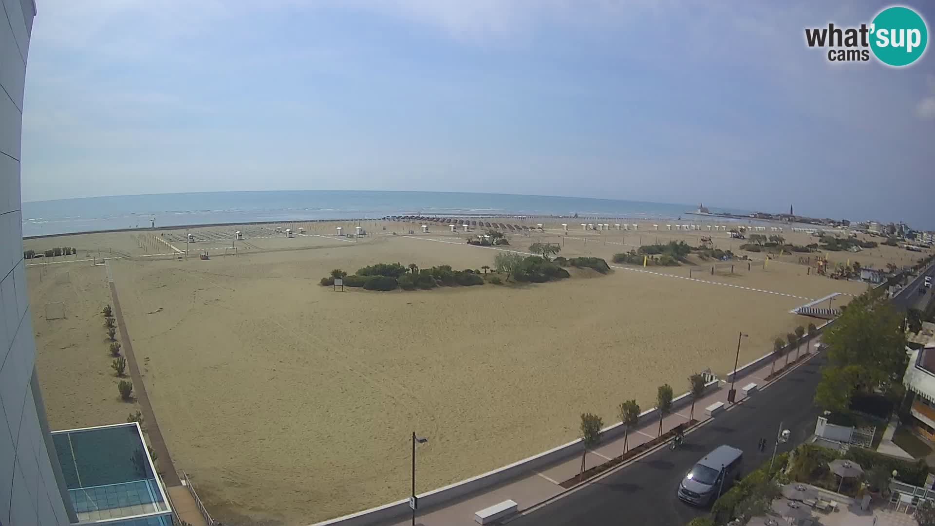 Hotel Panoramic en vivo Caorle playa Levante webcam – Italia