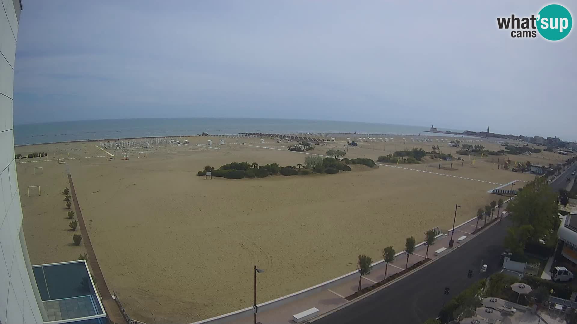 Hotel Panoramic u živo Caorle plaža Levante web kamera – Italija