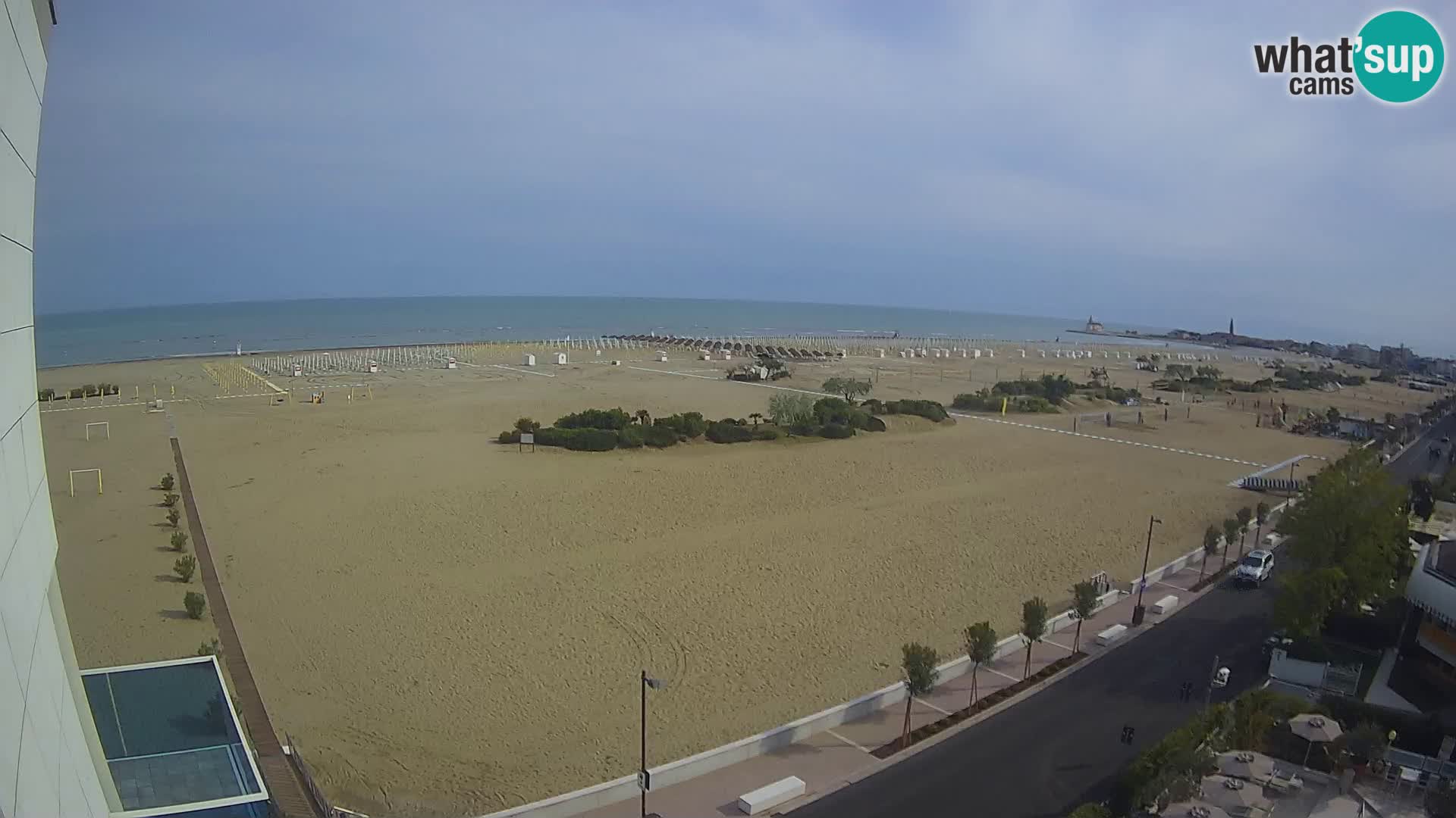 Hotel Panoramic dal vivo Caorle spiaggia Levante webcam