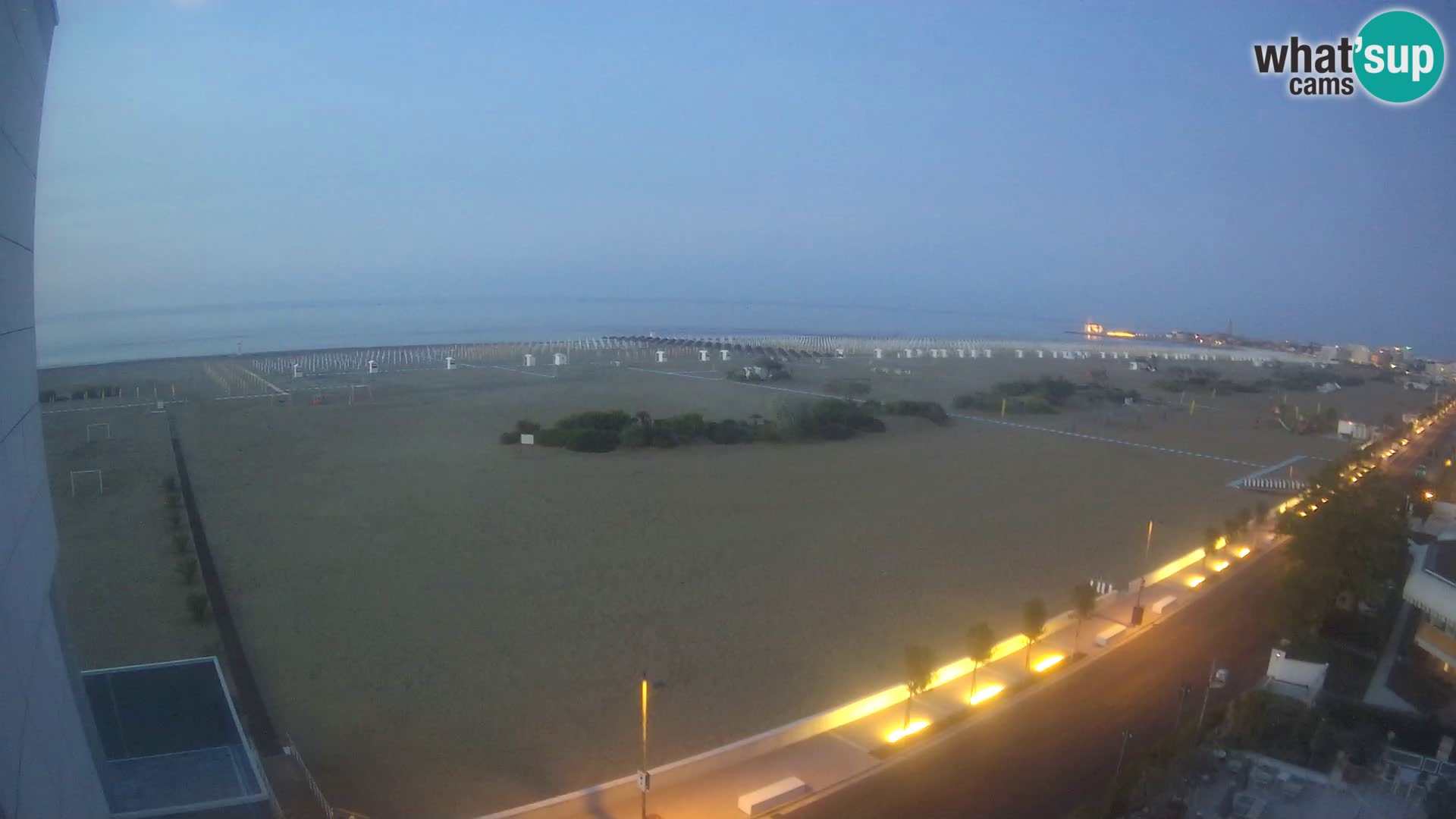 Hotel Panoramic u živo Caorle plaža Levante web kamera – Italija