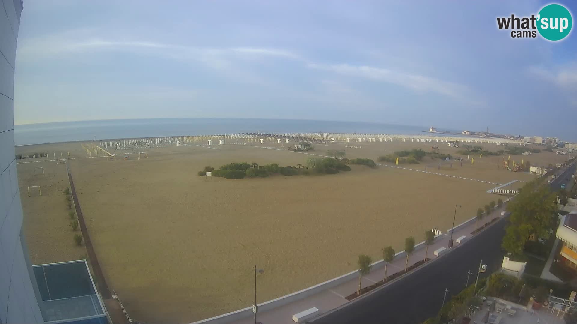 Hotel Panoramic u živo Caorle plaža Levante web kamera – Italija