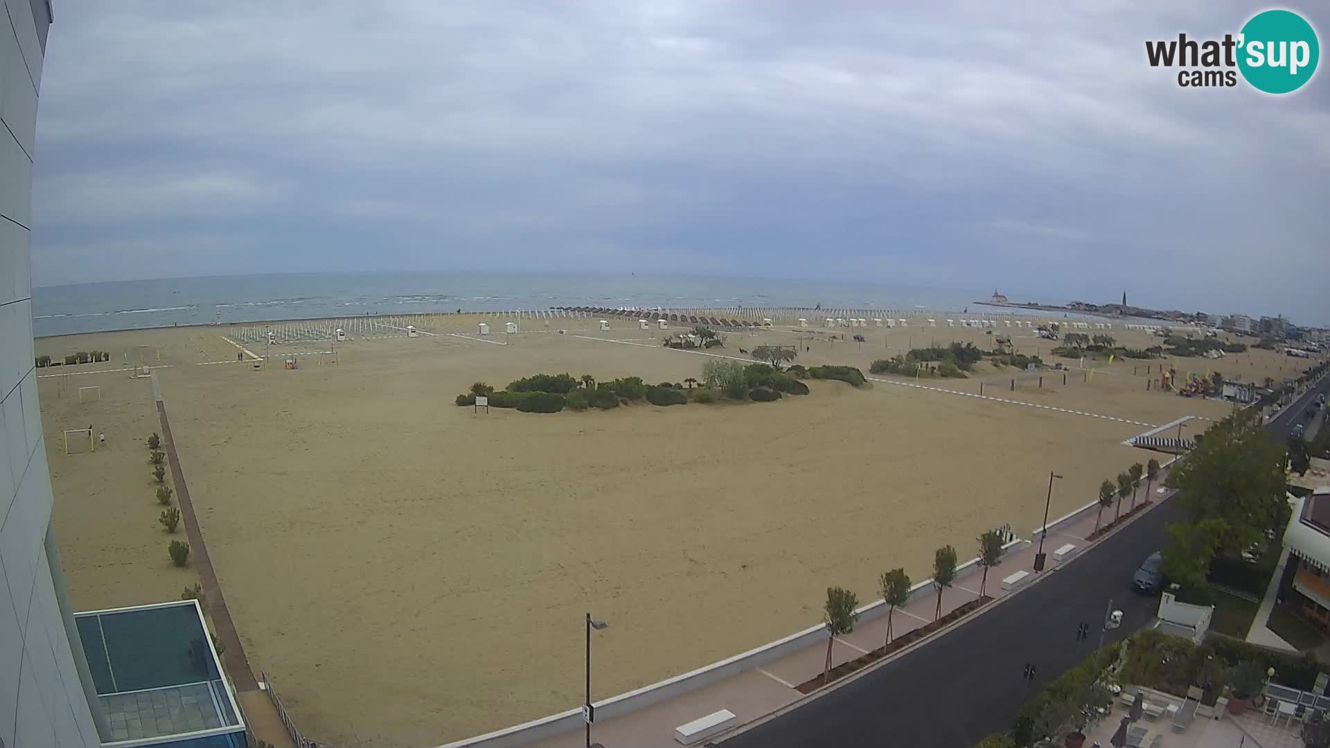 Hotel Panoramic u živo Caorle plaža Levante web kamera – Italija