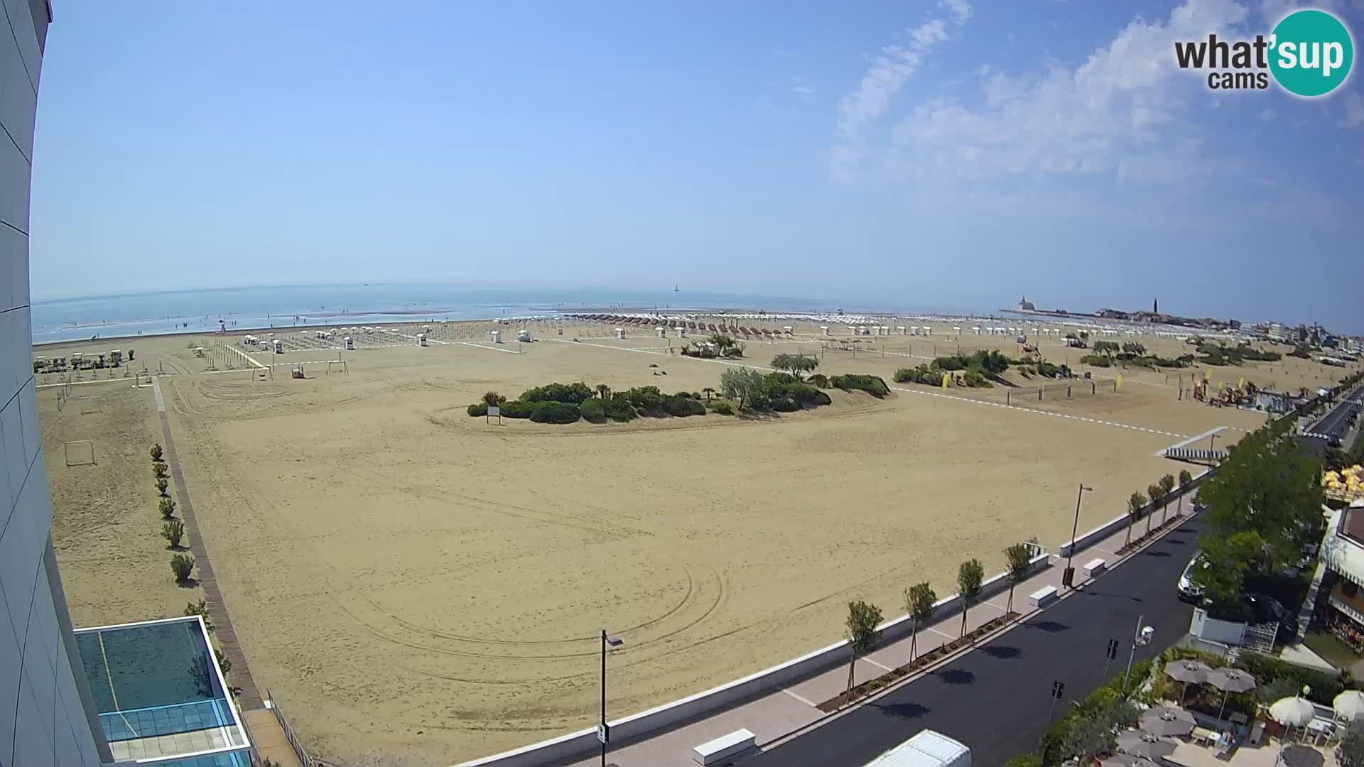 Hotel Panoramic Live cam Caorle plage Levante webcam – Italie