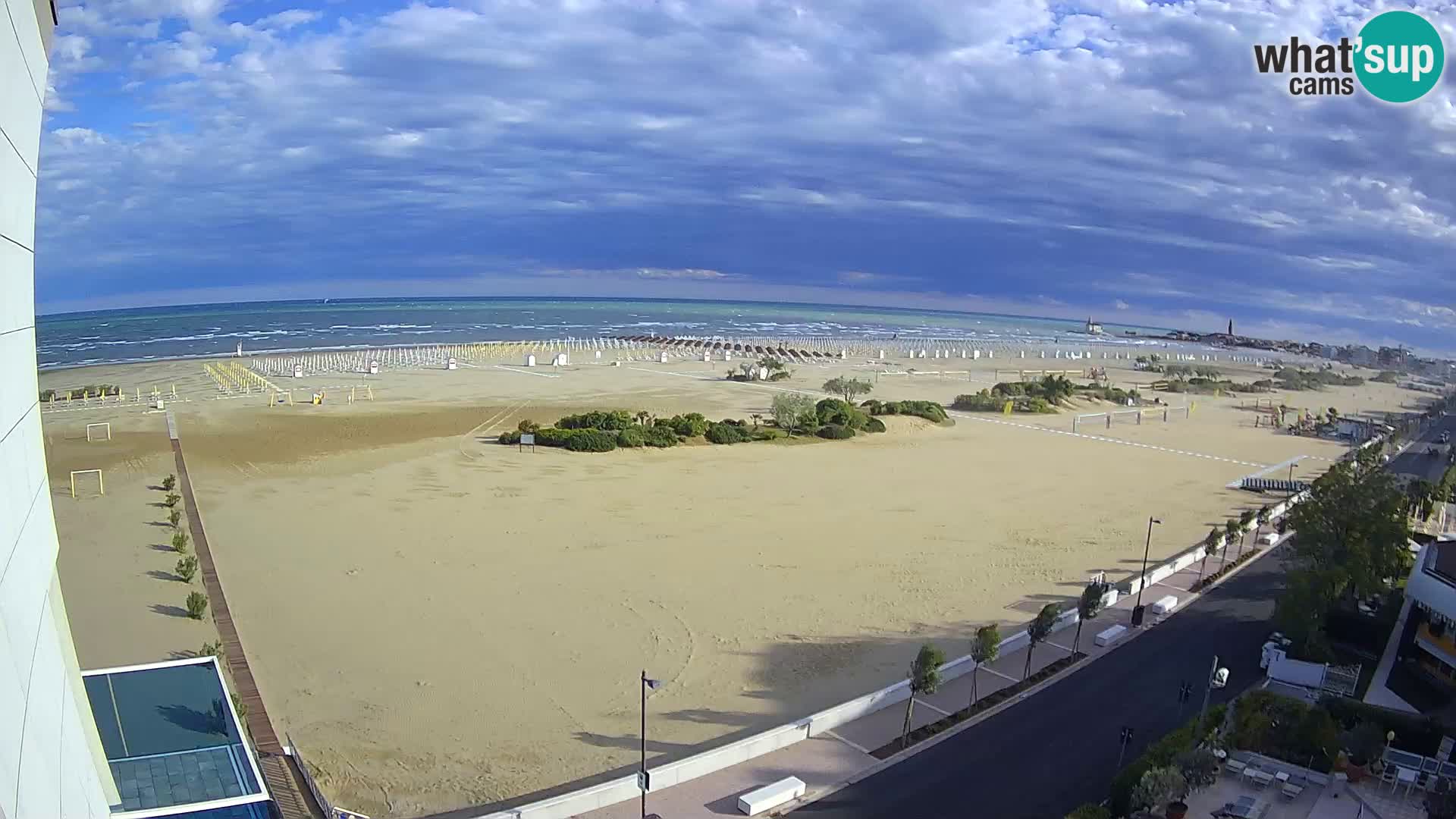 Hotel Panoramic en vivo Caorle playa Levante webcam – Italia