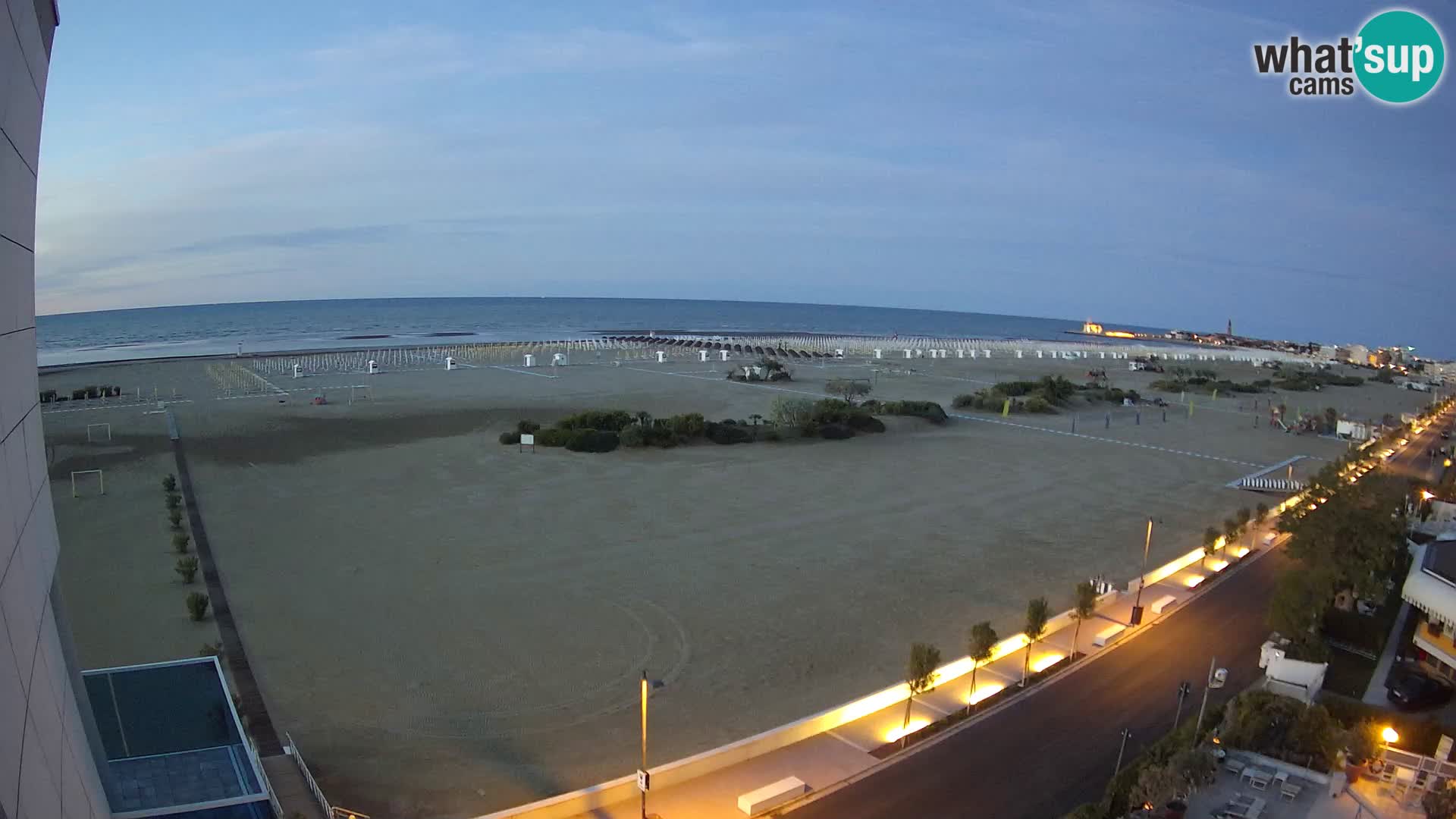 Hotel Panoramic en vivo Caorle playa Levante webcam – Italia