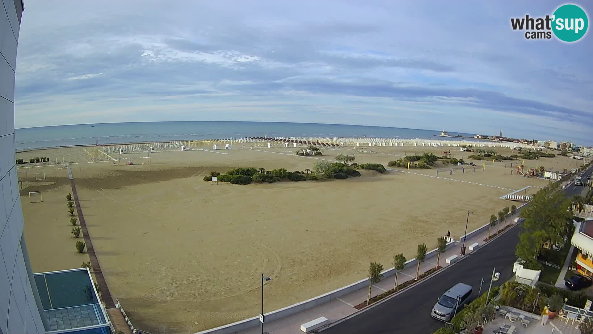Hotel Panoramic en vivo Caorle playa Levante webcam – Italia