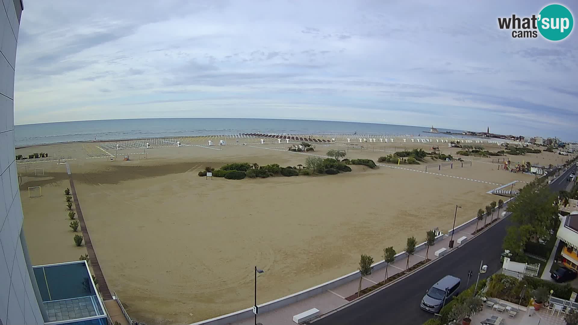 Hotel Panoramic en vivo Caorle playa Levante webcam – Italia