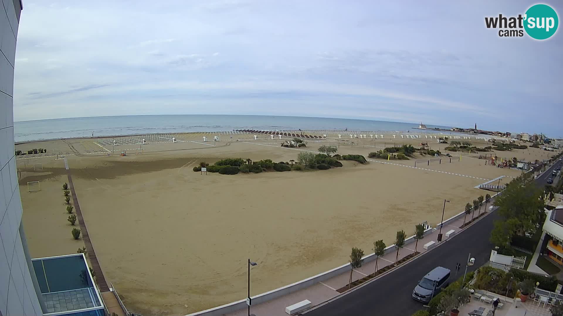 Hotel Panoramic en vivo Caorle playa Levante webcam – Italia
