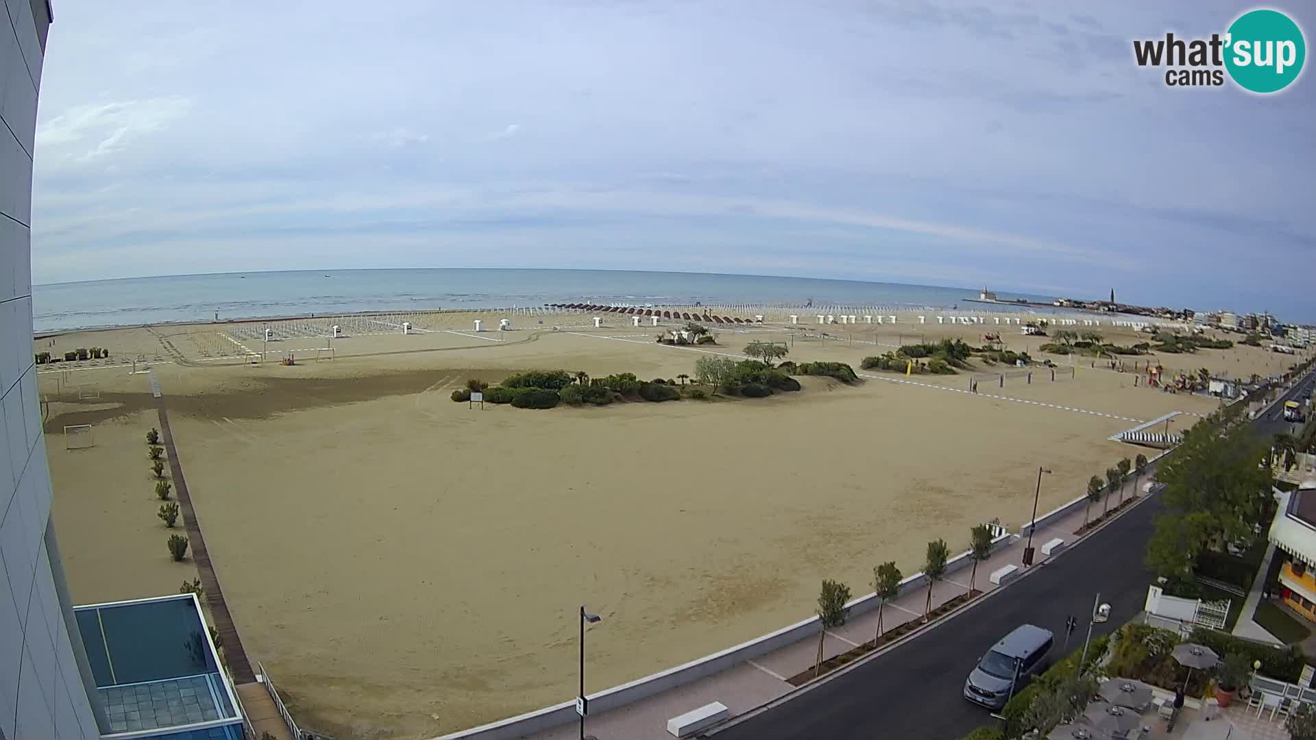 Hotel Panoramic en vivo Caorle playa Levante webcam – Italia