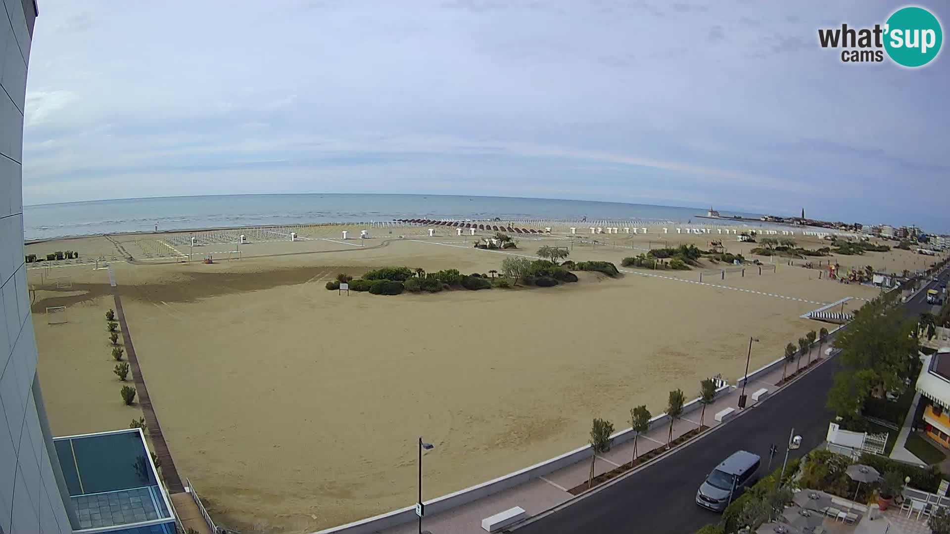 Hotel Panoramic en vivo Caorle playa Levante webcam – Italia