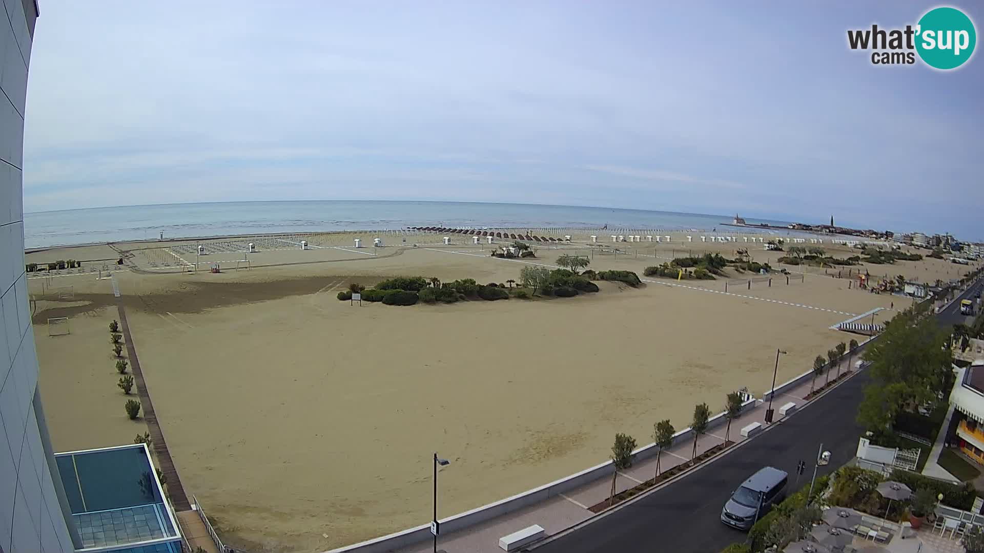 Hotel Panoramic u živo Caorle plaža Levante web kamera – Italija