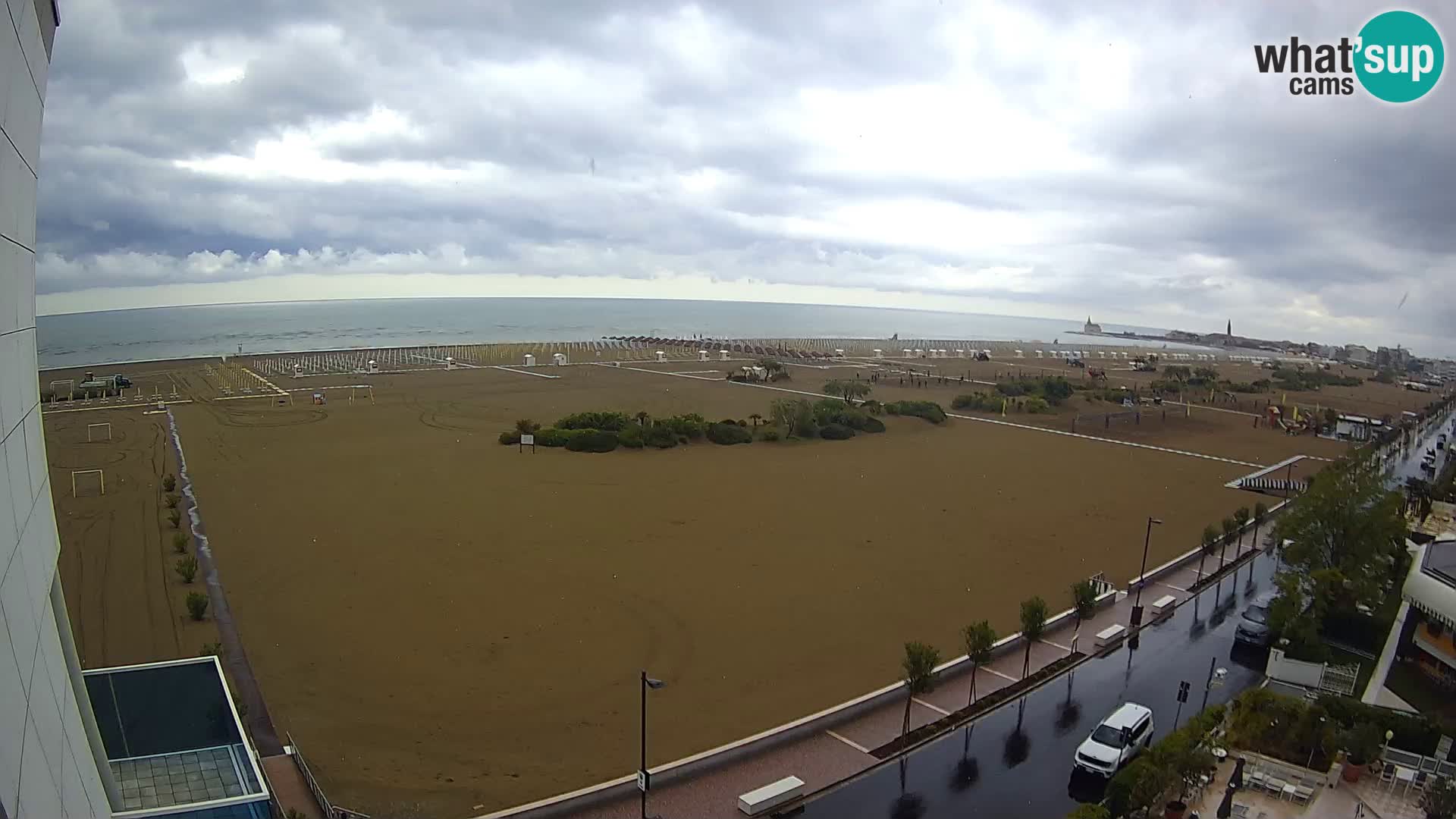 Hotel Panoramic u živo Caorle plaža Levante web kamera – Italija