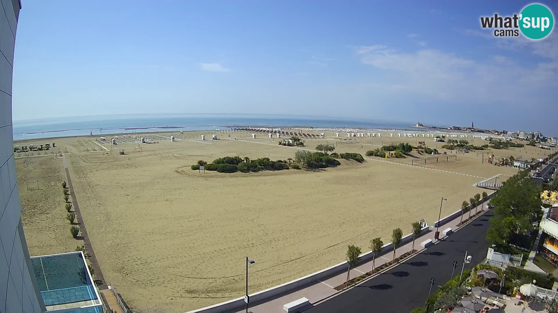 Hotel Panoramic en vivo Caorle playa Levante webcam – Italia