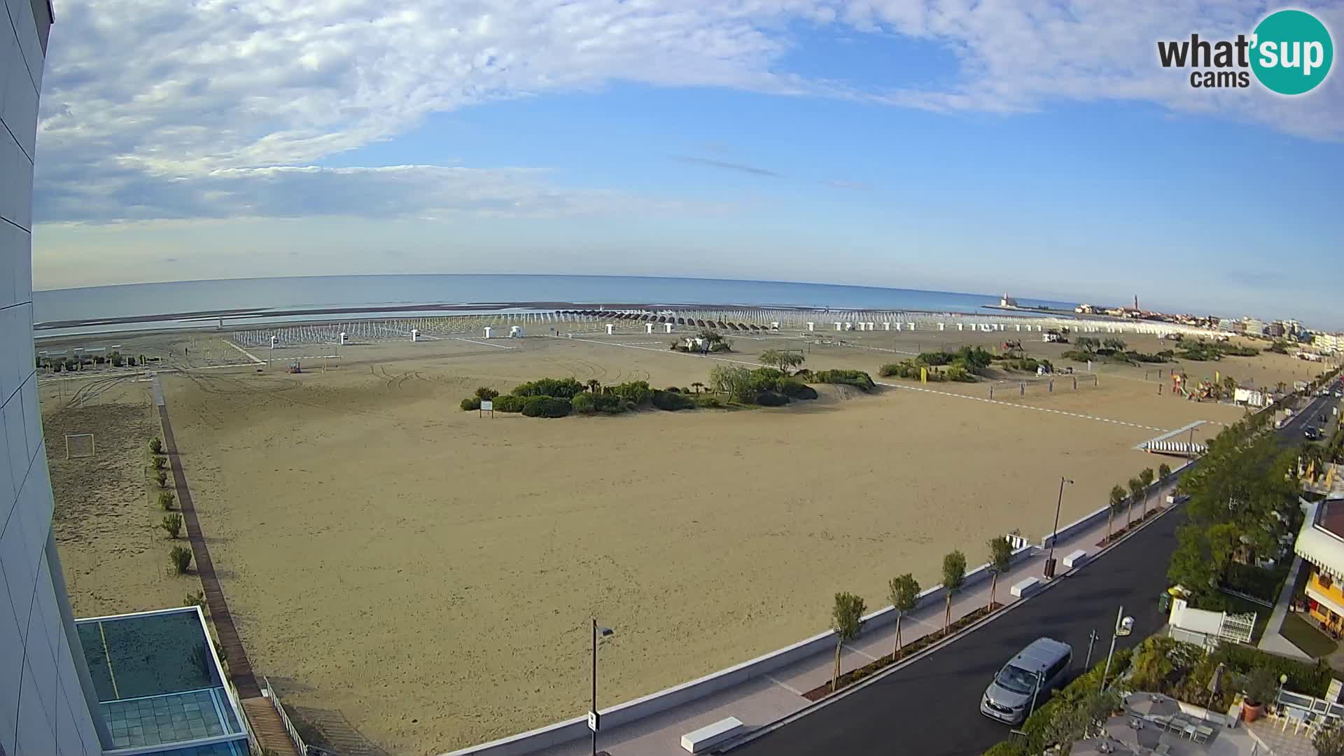 Hotel Panoramic en vivo Caorle playa Levante webcam – Italia