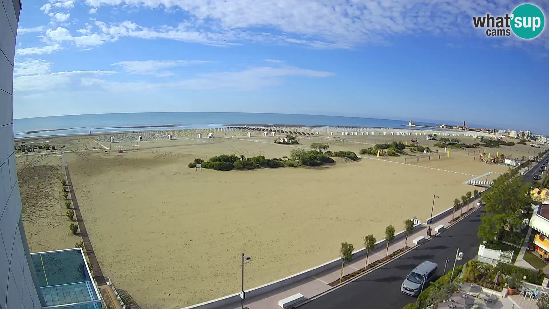 Hotel Panoramic en vivo Caorle playa Levante webcam – Italia
