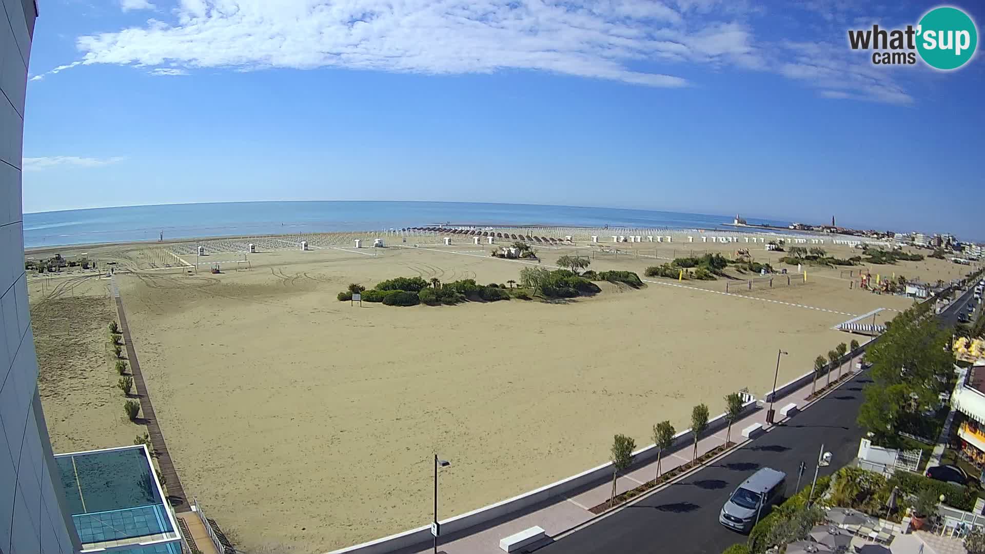 Hotel Panoramic en vivo Caorle playa Levante webcam – Italia
