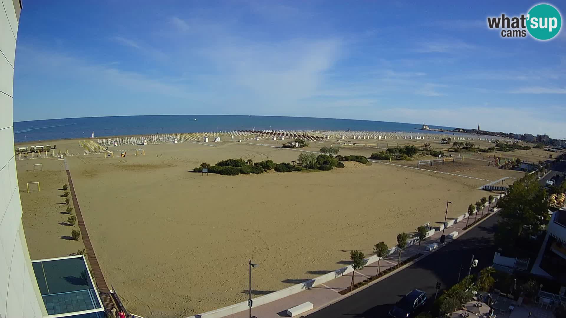 Hotel Panoramic en vivo Caorle playa Levante webcam – Italia