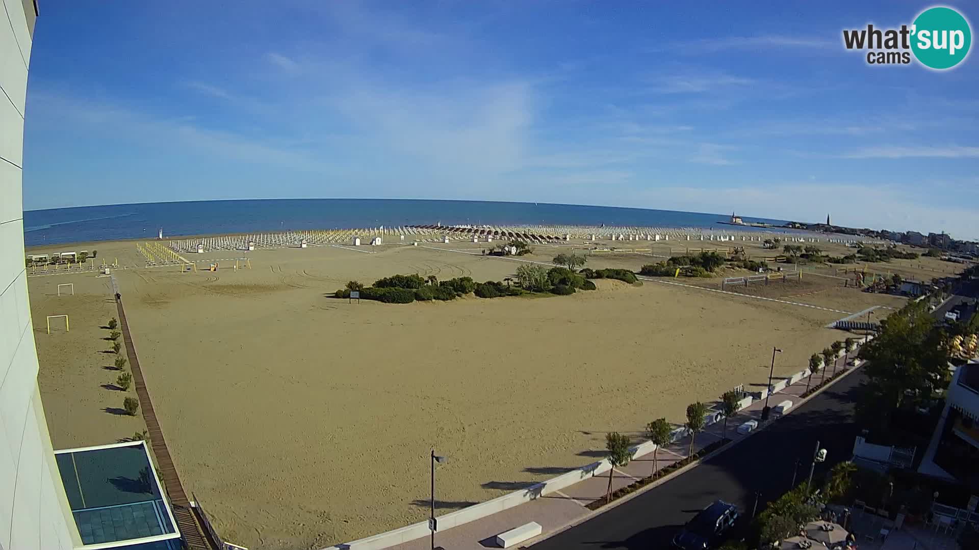Hotel Panoramic en vivo Caorle playa Levante webcam – Italia