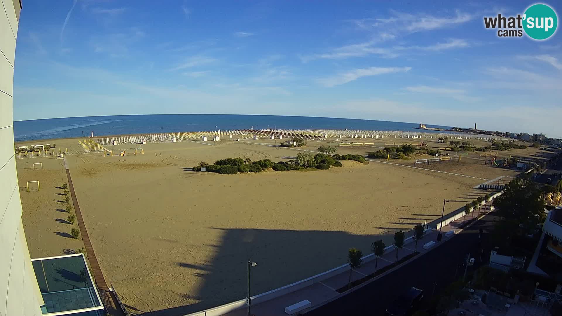 Hotel Panoramic u živo Caorle plaža Levante web kamera – Italija