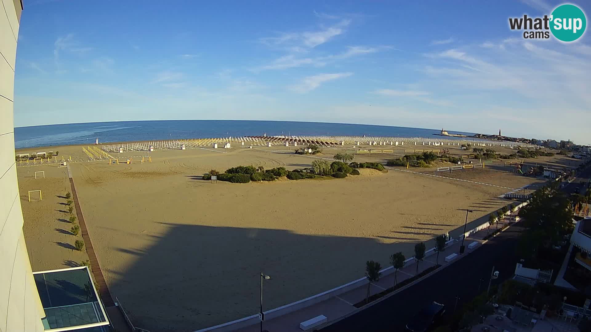 Hotel Panoramic u živo Caorle plaža Levante web kamera – Italija