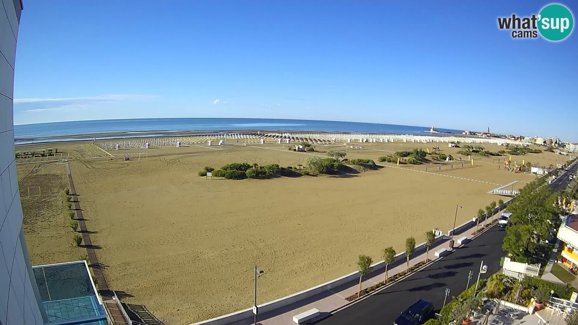 Hotel Panoramic en vivo Caorle playa Levante webcam – Italia