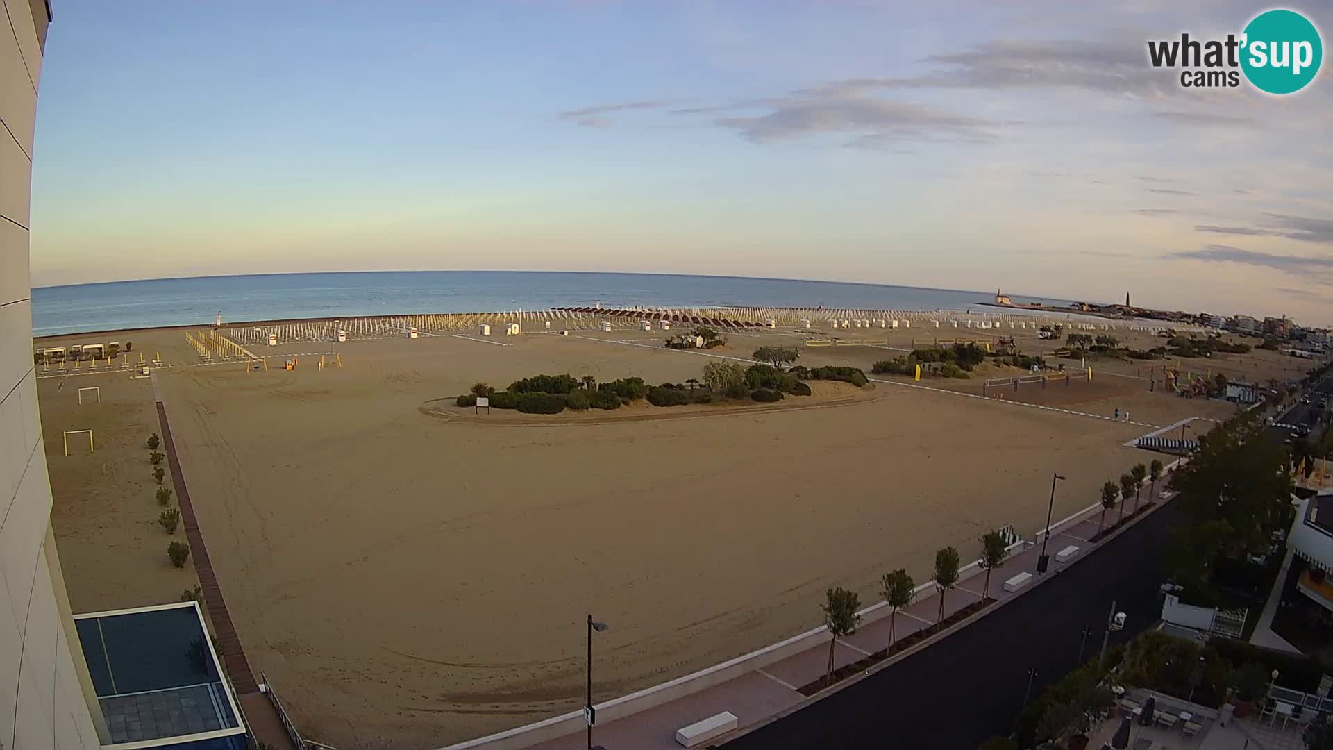 Hotel Panoramic en vivo Caorle playa Levante webcam – Italia