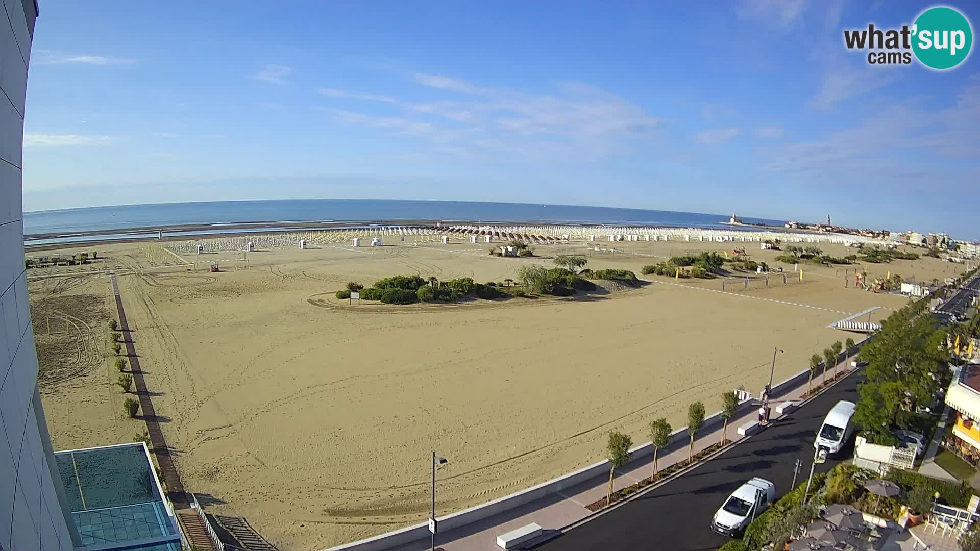 Hotel Panoramic en vivo Caorle playa Levante webcam – Italia