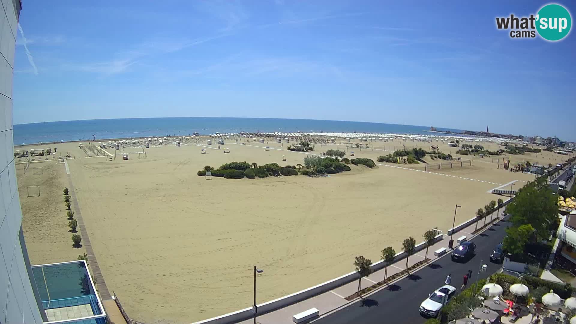 Hotel Panoramic webcam Caorle strand Levante live – Italien