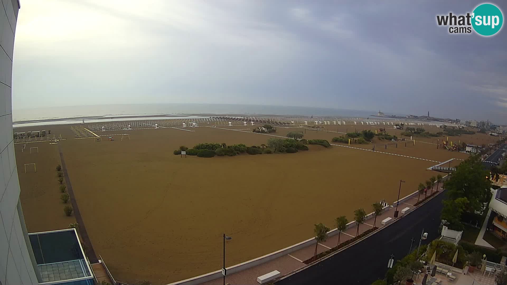 Hotel Panoramic u živo Caorle plaža Levante web kamera – Italija
