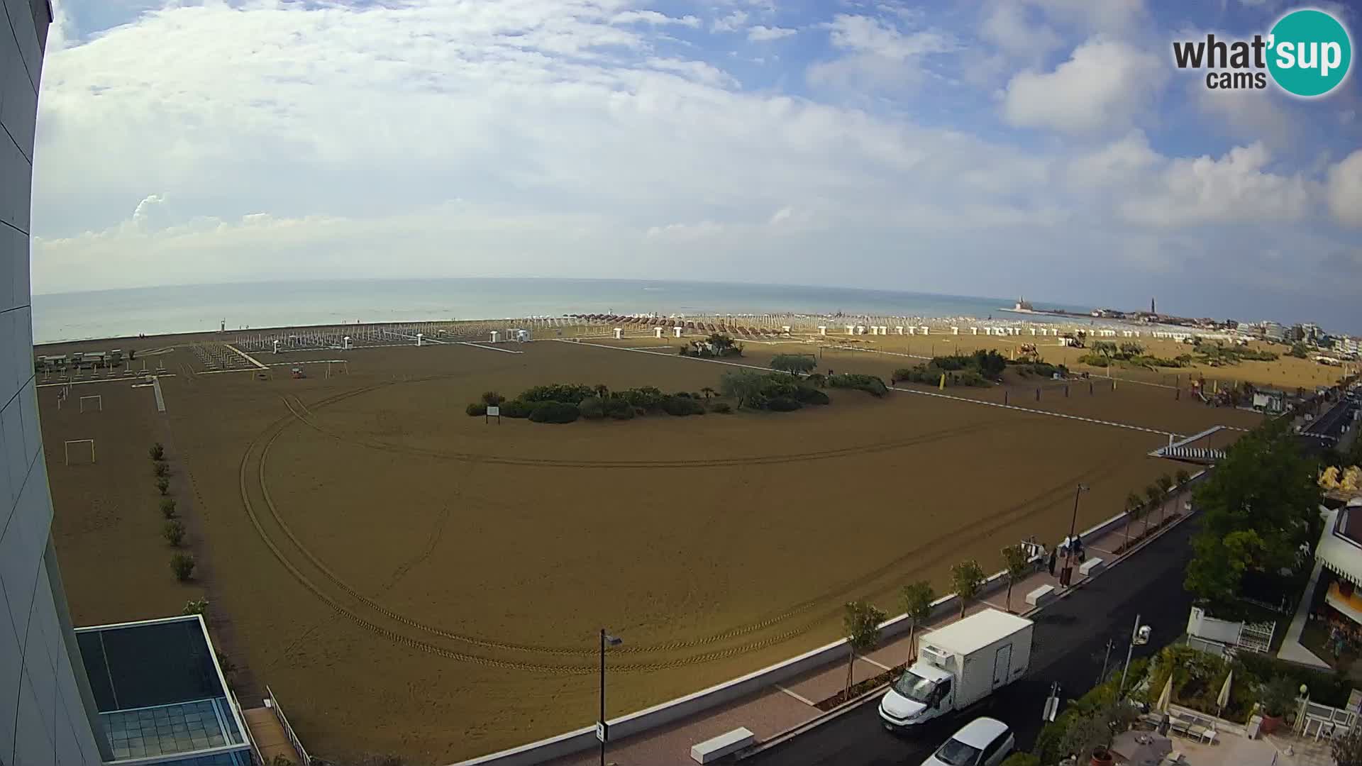 Hotel Panoramic en vivo Caorle playa Levante webcam – Italia