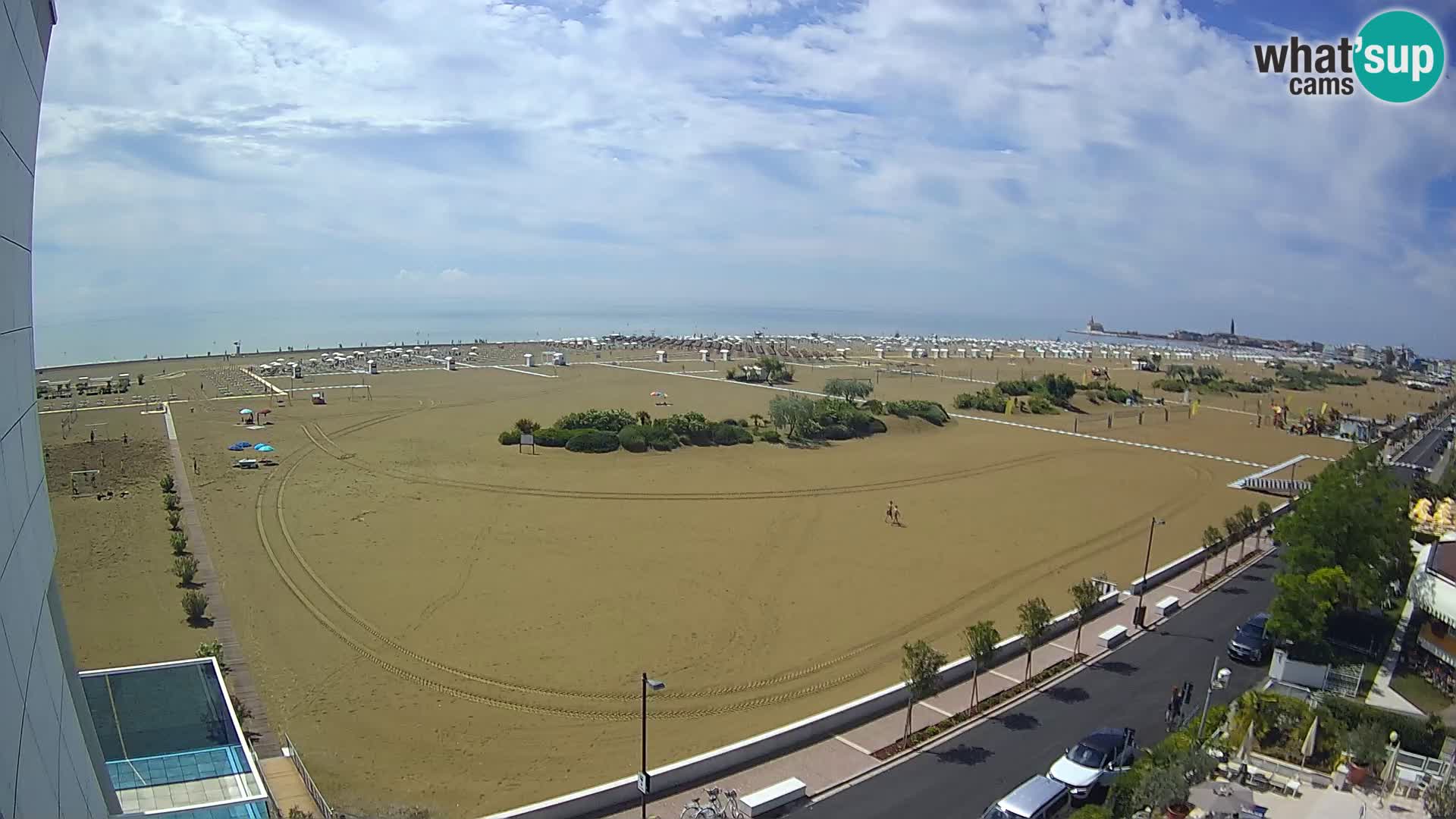 Hotel Panoramic en vivo Caorle playa Levante webcam – Italia