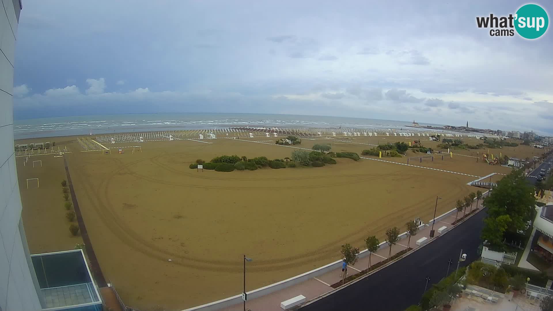 Hotel Panoramic u živo Caorle plaža Levante web kamera – Italija