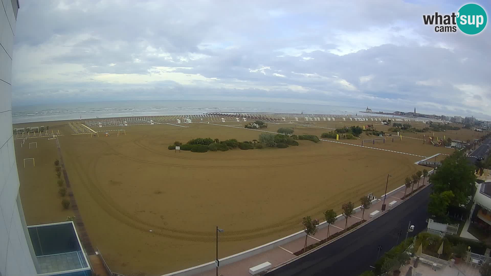 Hotel Panoramic u živo Caorle plaža Levante web kamera – Italija