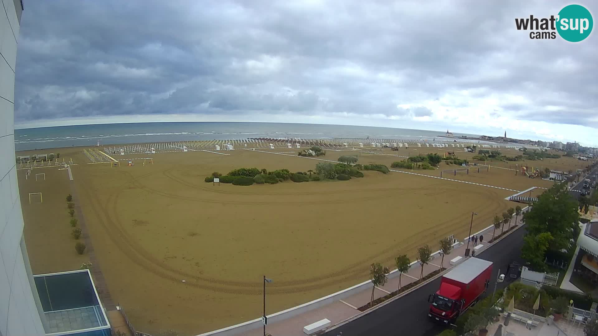 Hotel Panoramic u živo Caorle plaža Levante web kamera – Italija