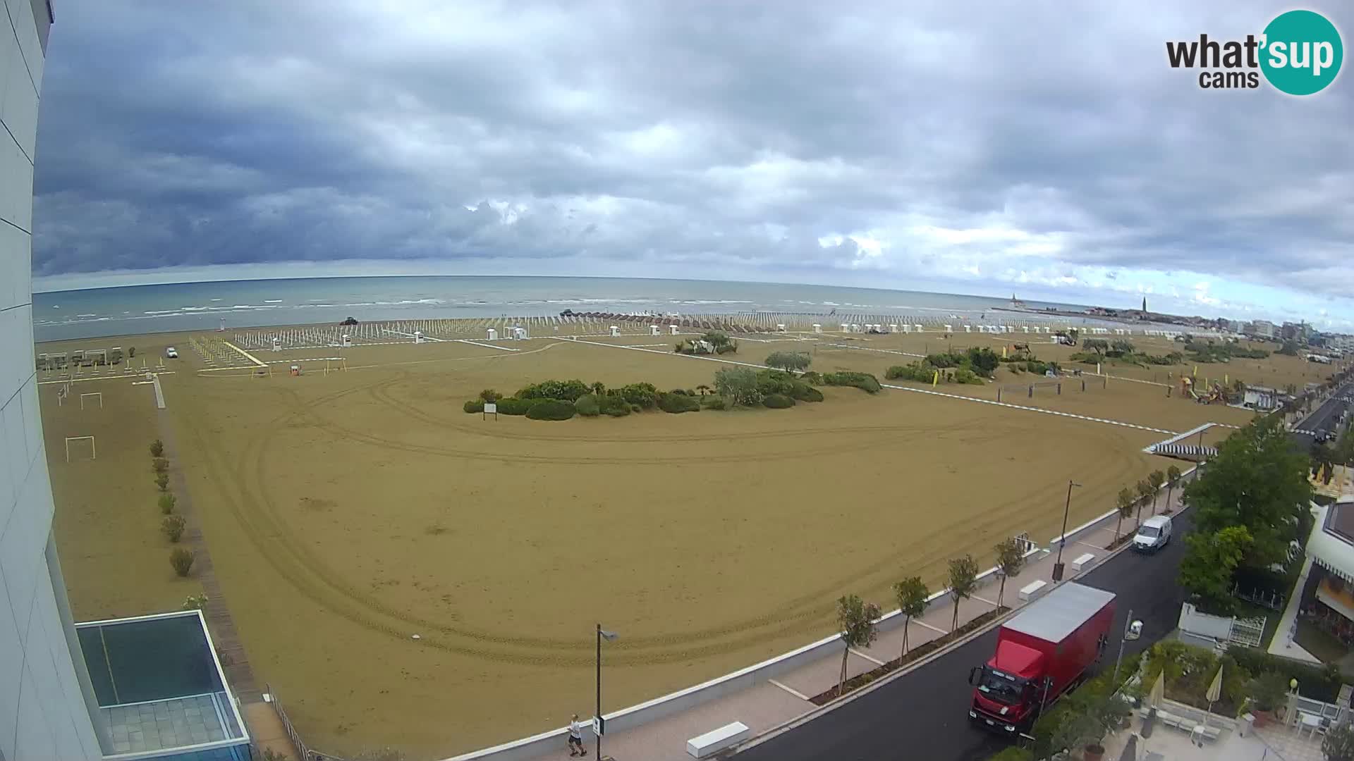 Hotel Panoramic u živo Caorle plaža Levante web kamera – Italija