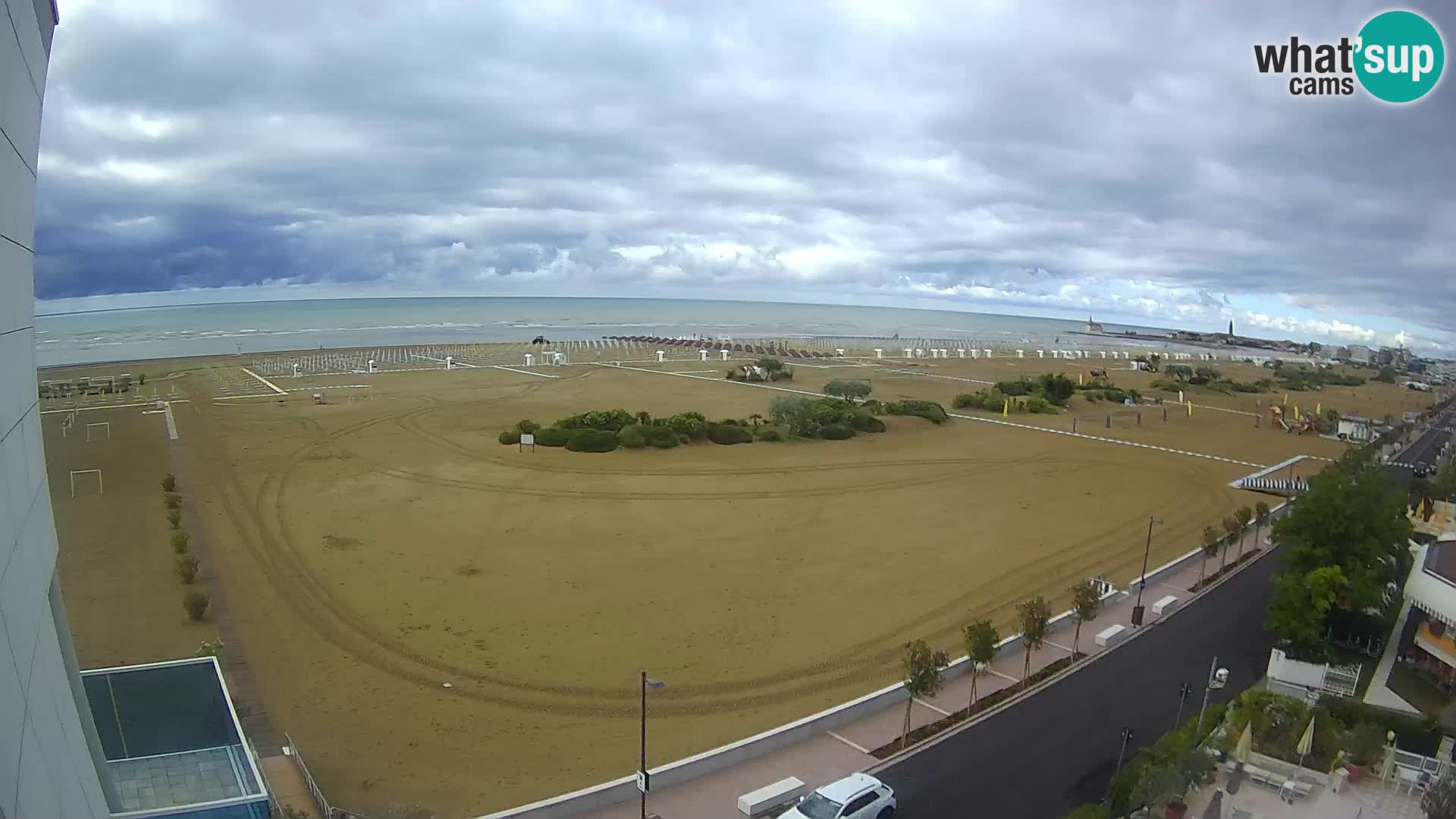 Hotel Panoramic u živo Caorle plaža Levante web kamera – Italija