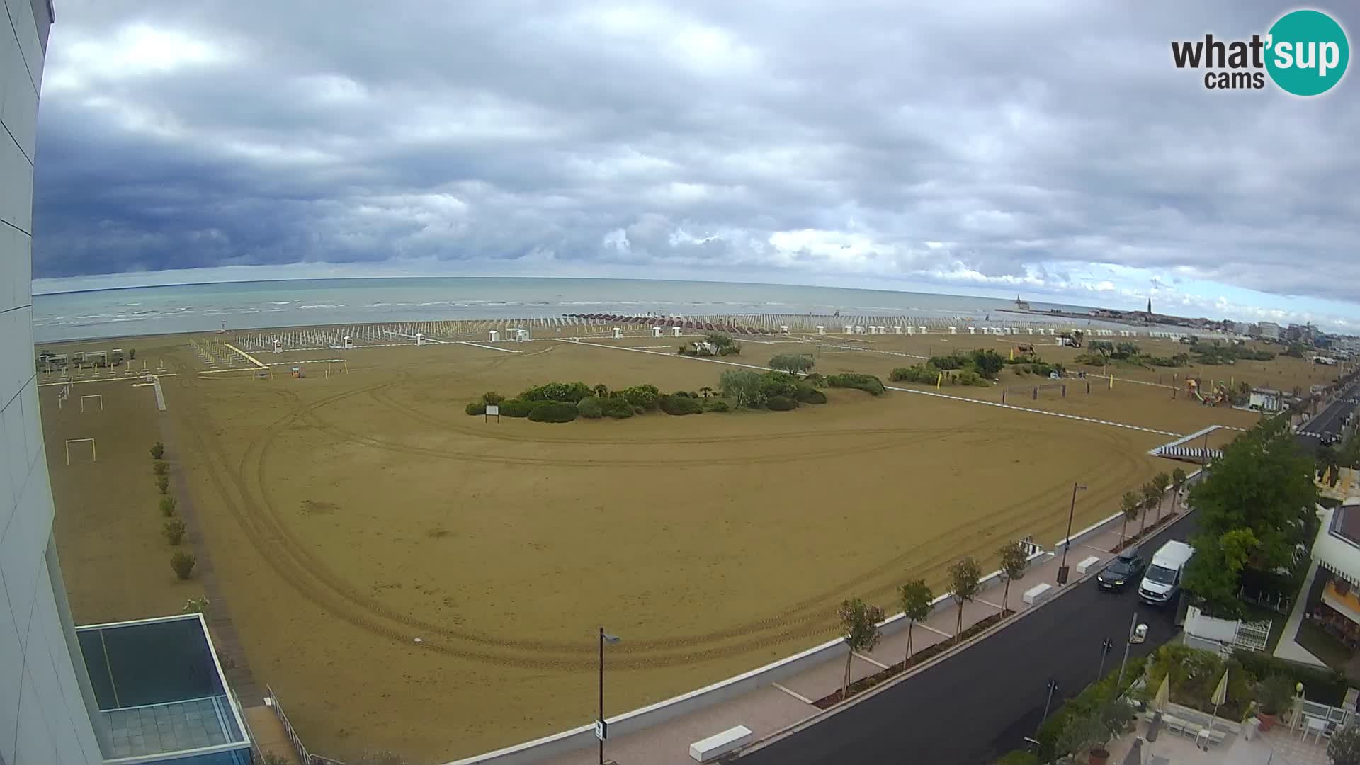 Hotel Panoramic u živo Caorle plaža Levante web kamera – Italija