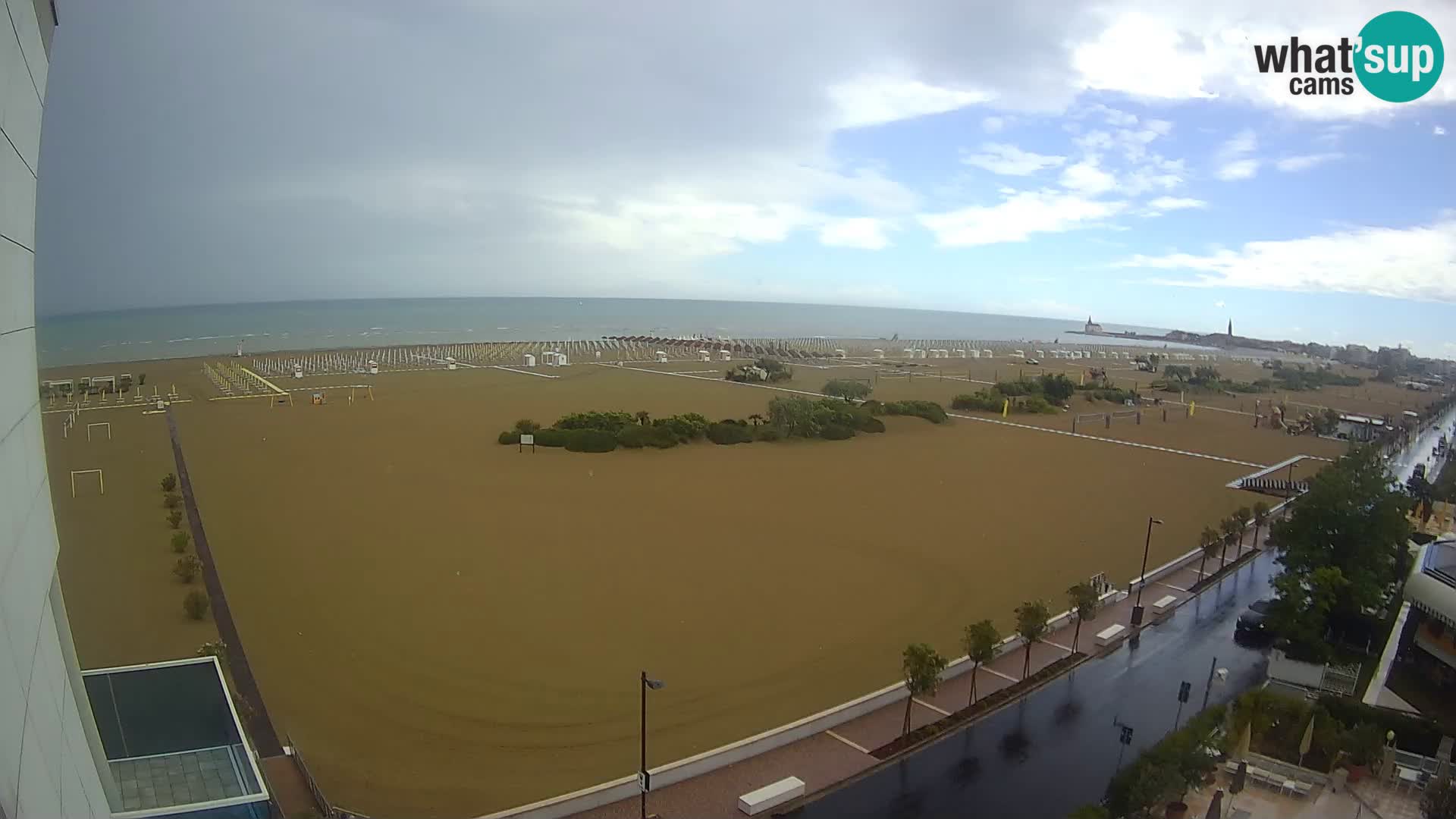 Hotel Panoramic u živo Caorle plaža Levante web kamera – Italija
