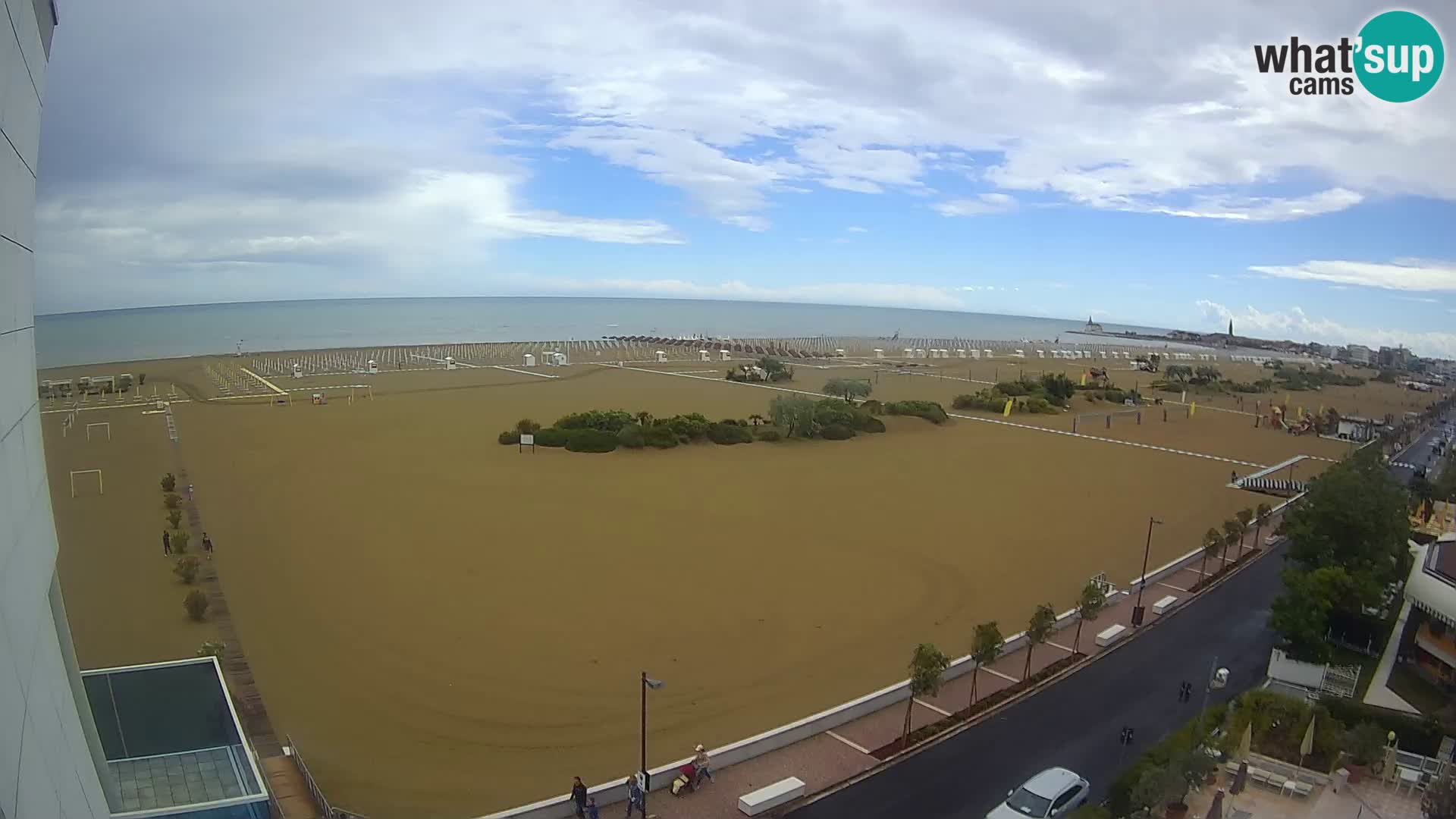 Hotel Panoramic en vivo Caorle playa Levante webcam – Italia