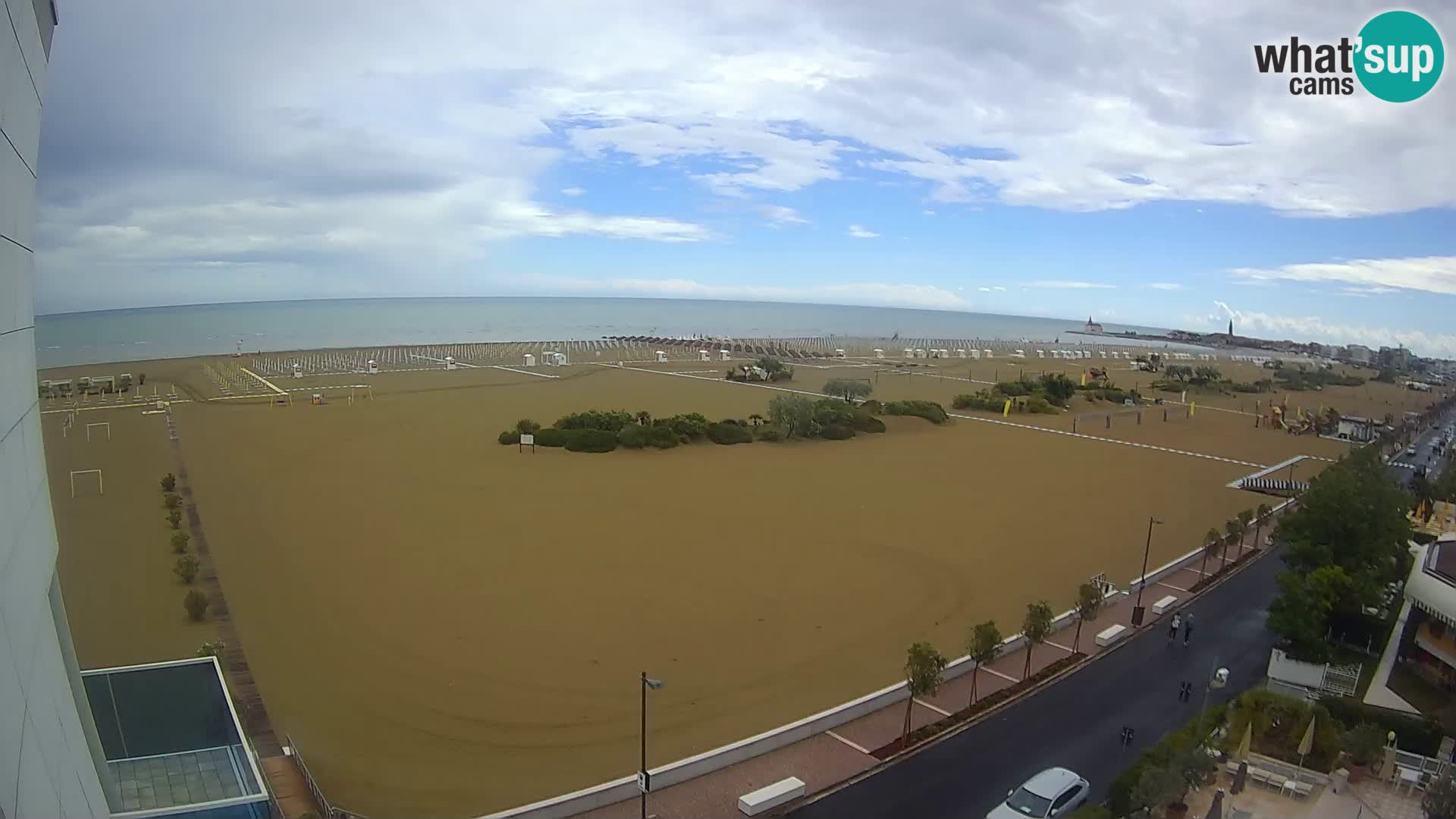 Hotel Panoramic en vivo Caorle playa Levante webcam – Italia