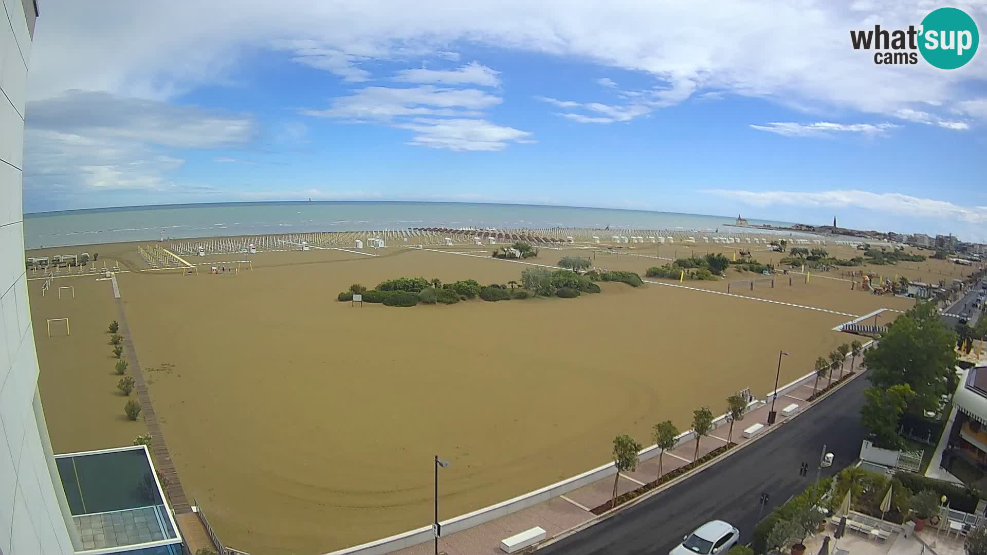 Hotel Panoramic en vivo Caorle playa Levante webcam – Italia