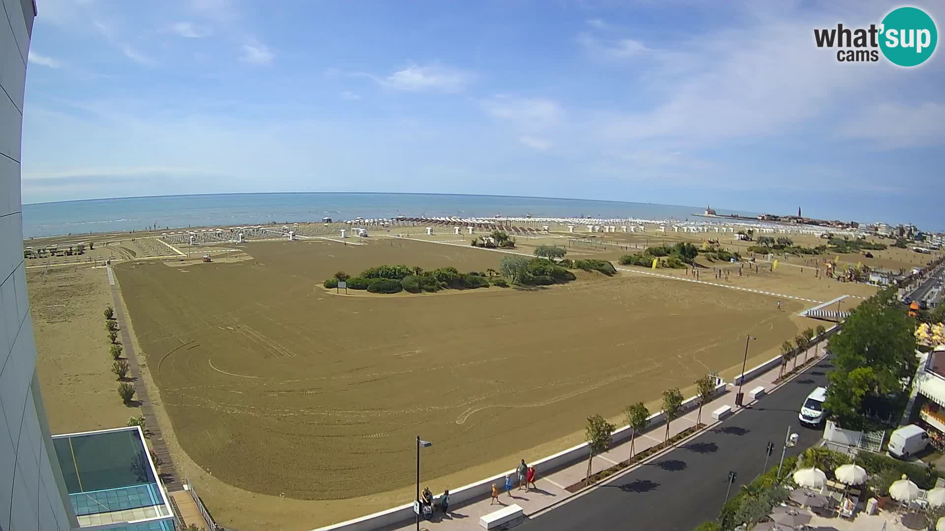 Hotel Panoramic en vivo Caorle playa Levante webcam – Italia