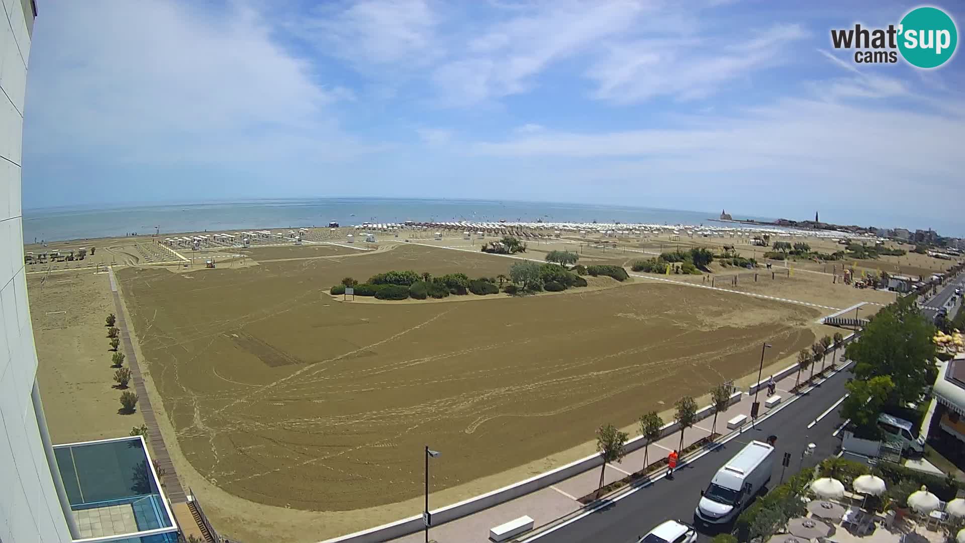 Hotel Panoramic en vivo Caorle playa Levante webcam – Italia