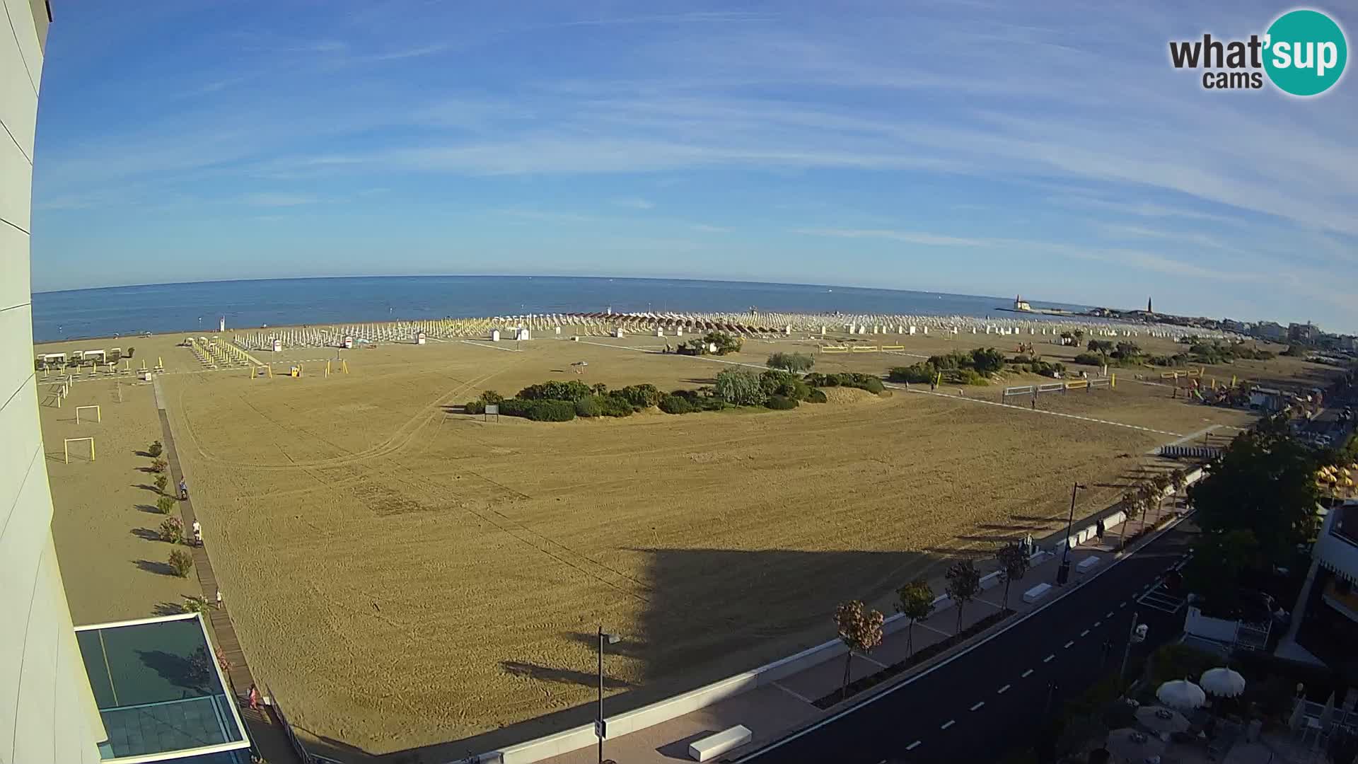 Hotel Panoramic u živo Caorle plaža Levante web kamera – Italija